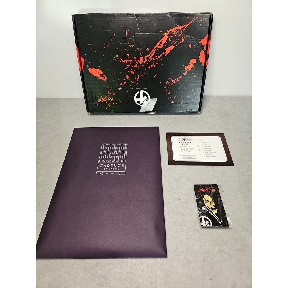 Hunt A Killer  Curtain Call Cadence Theatre Episode 2 Mystery Game NEW Sealed